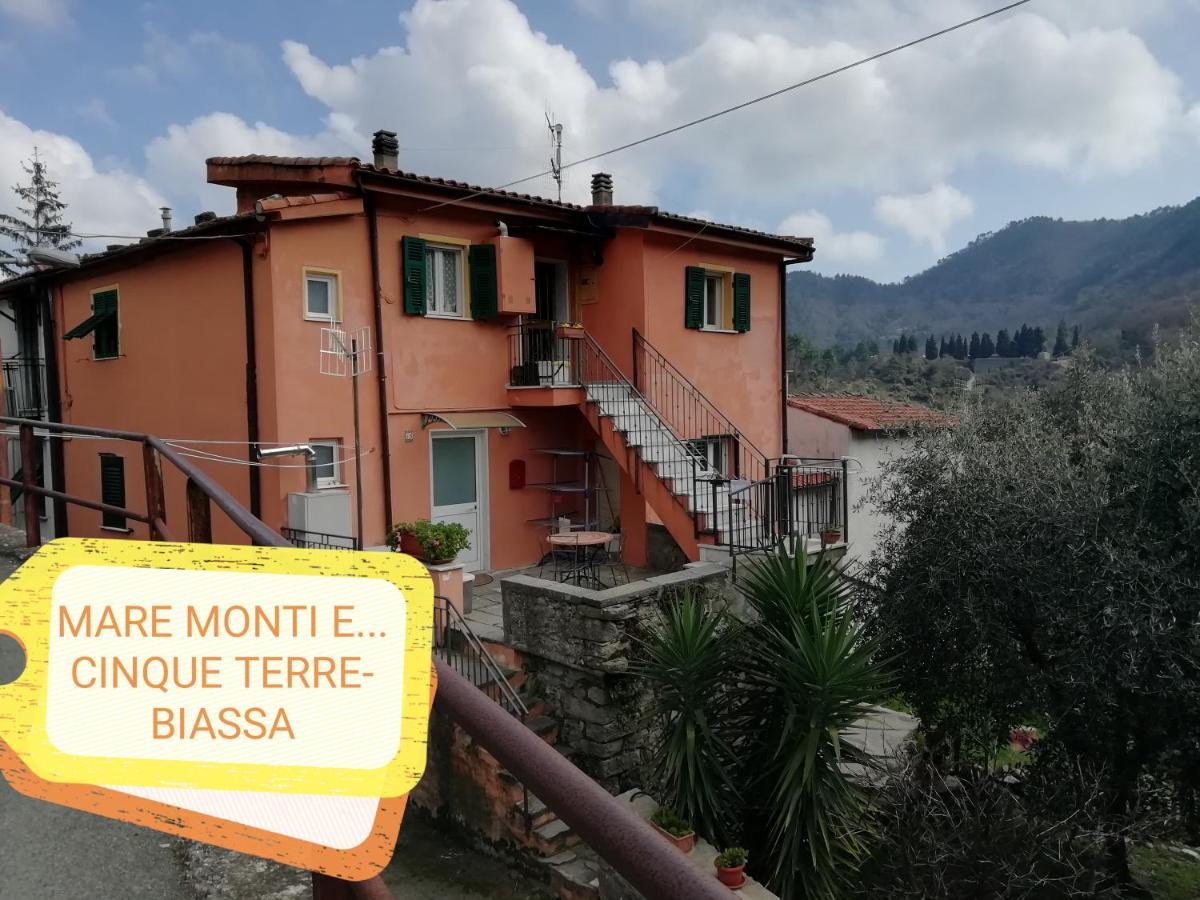 Apartament Mare, Monti E...Cinque Terre La Spezia Zewnętrze zdjęcie